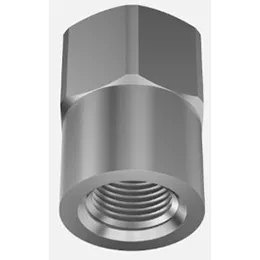 Nipples with retaining nuts for dovetail design