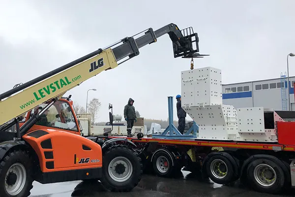 SILO DISCHARGE HOPPER