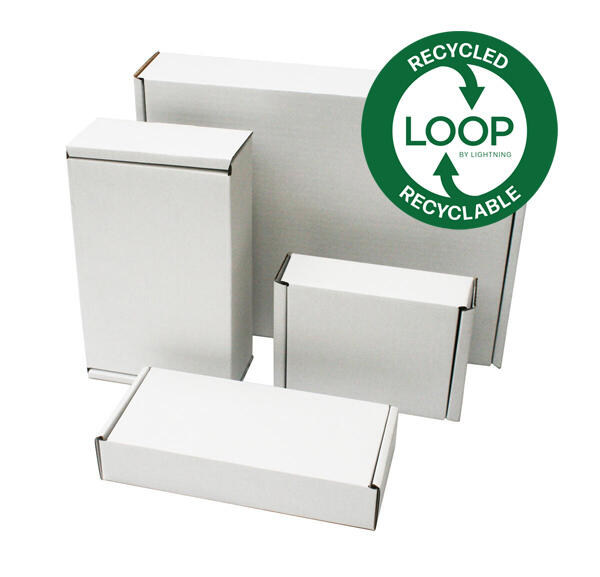 Eco-Friendly White Postal Boxes