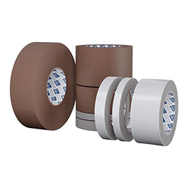 Unprinted packaging tapes