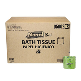Marcal Pro #05002 Bath Tissue, 500ct, 96 Rolls GS1