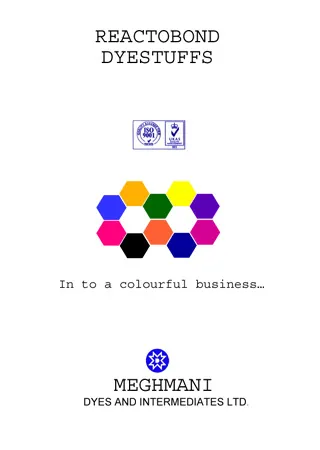 E-Shade Card of Reactobond Dyes (1)