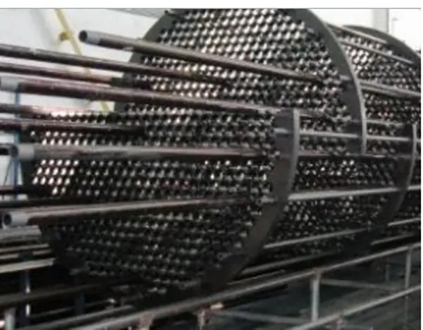 GRAPHITE SHELL AND TUBE HEAT EXCHANGER