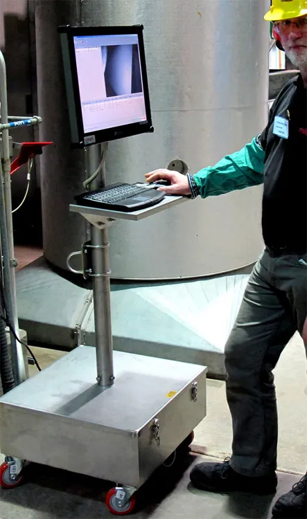 Portable WMS system