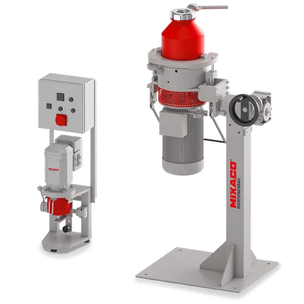 Laboratory container blender