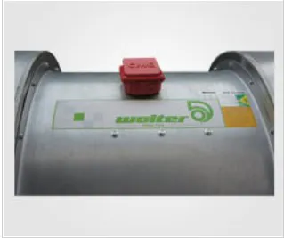 Axial Fan with both side Sound attenuator