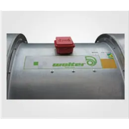 Axial Fan with both side Sound attenuator
