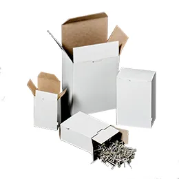 NAT-PAK™ WHITE FASTENER CARTONS