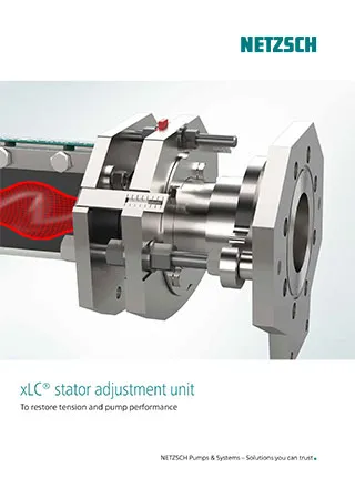Xlc stator adjustment unit