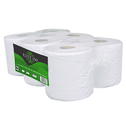 2 PLY WHITE CENTREFEED ROLLS