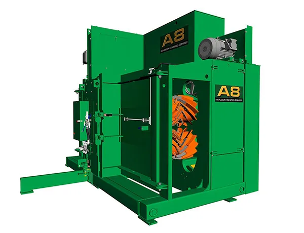 HIGH-SPEED FIXED RING DEBARKER