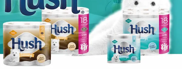 HUSH 3 PLY TOILET ROLL