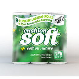 Soft on Nature 9 Pack, 108 Toilet Rolls