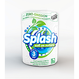 Splash Soft on Nature, 24 Kitchen Rolls