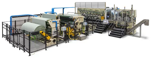 AS LINE TISSUE CONVERTING LINE FOR PAPER TOWELS