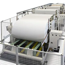 asv line automatic interfolding line