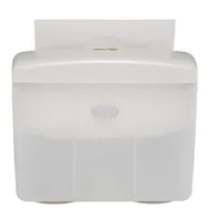 White Table Top Hand Towel Dispenser