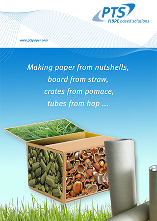 Developing paper and board with vegetable by-products