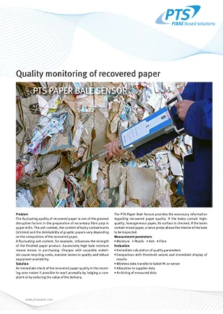 PTS Paper Bale Sensor