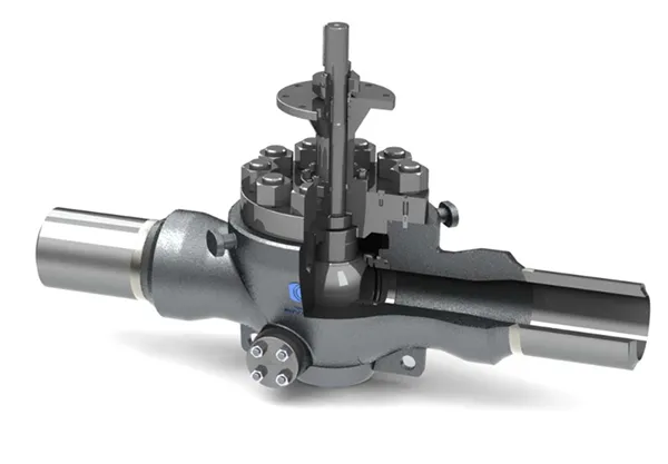 Top Entry Trunnion Mounted On-Off High Temperature Ball Valve