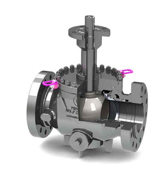 Top Entry Trunnion Mounted On-Off Low Temperature Ball Valve