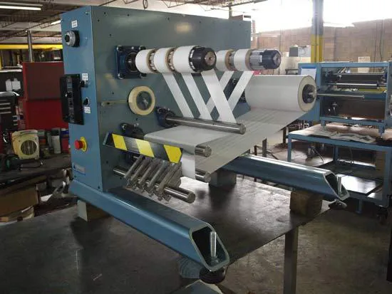 Compact Cantilevered Slitter Rewinder