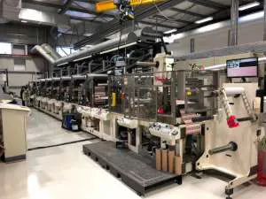 Omet Multiflex UN420 FP label press