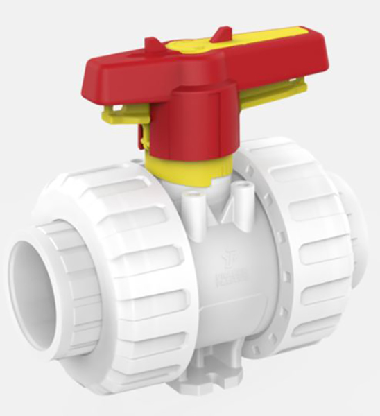 Praher 2-way Ball Valve M1 PVDF