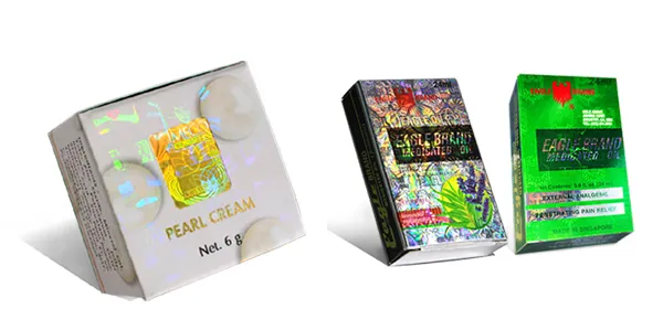 Security printed packaging