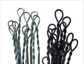 Single-loop bale ties