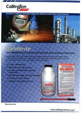 Weldbrite Pickling Gel