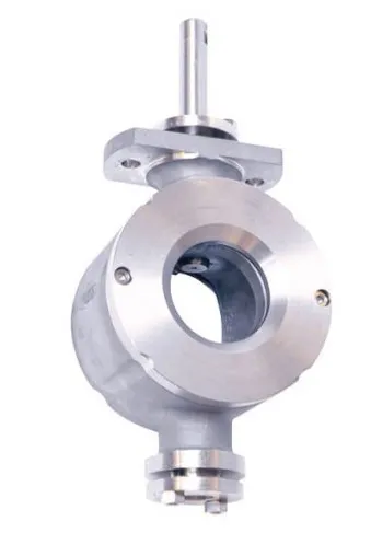 Titanium valves 5-Ramen Ball Sector Valve