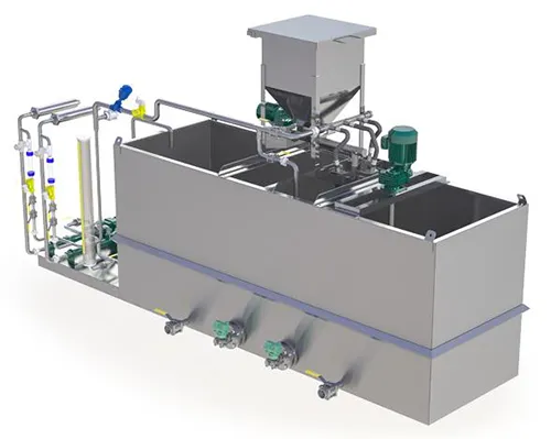 POLYMER MAKEUP UNIT
