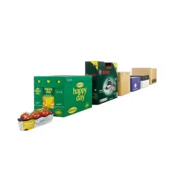 Corrugated board packaging