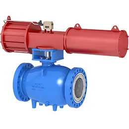 axial flow control valve