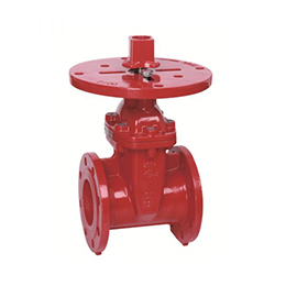 Z45XC-2 BS Flanged Resilient NRS Gate Valve, with Post Flange