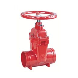 Z85X Grooved Resilient NRS Gate Valve