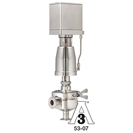 Type 6052 – Hygiene right angle valve with 3A- conformance