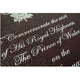 Foil Blocking and Embossing