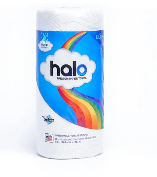 Halo Towel 52 Count Single Roll – Regular Roll
