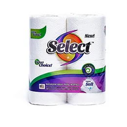 Select 150 Count 2-ply 4 Pack Bath