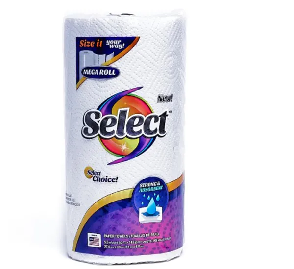 Select Towel 142 Count Single Roll – Jumbo Roll