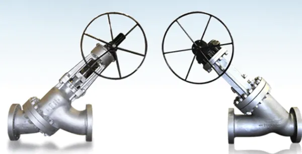 Y - TYPE GLOBE VALVES - SPLIT & MONO BODY