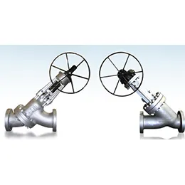 Y - TYPE GLOBE VALVES - SPLIT & MONO BODY