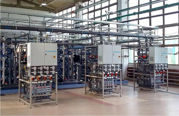Electrodeionization for ultrapure water