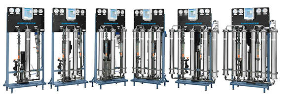 Reverse osmosis units-demineralized water of high quality