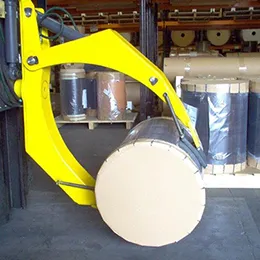 90 rotating paper roll clamps