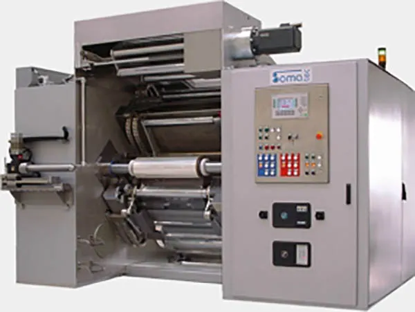 SOMATEC high-speed turret winder HAW