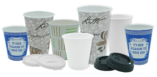 Hot Drink Cups-Lids