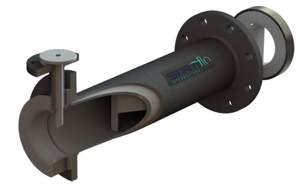 PTFE Corrosion Resistant Static Mixer